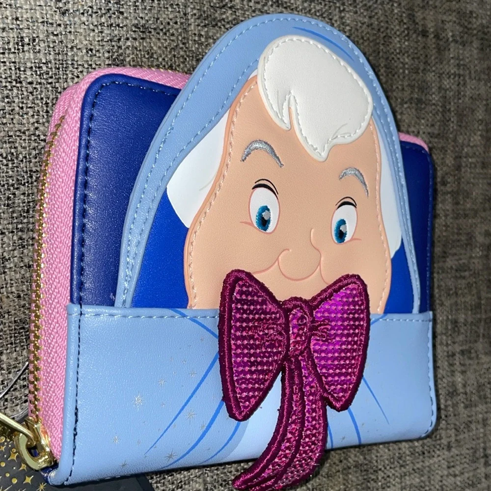 Loungefly Fairy Godmother Sequin wallet